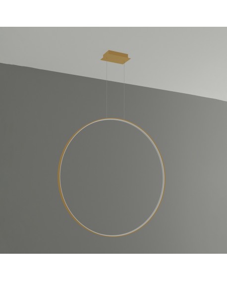 Lampa wisząca RIO 110 złota LED 3000K Sollux TH.179