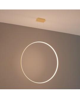 Lampa wisząca RIO 110 złota LED 3000K Sollux TH.179