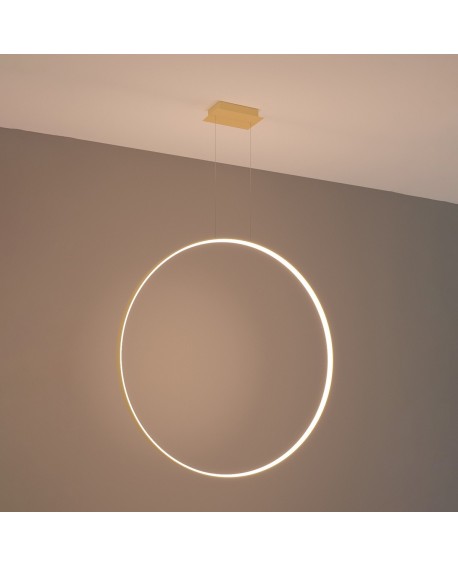 Lampa wisząca RIO 110 złota LED 3000K Sollux TH.179
