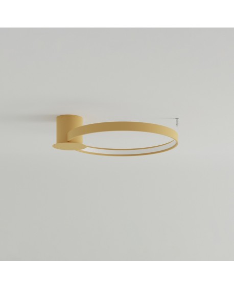 Plafon RIO 55 złoty LED 3000K Sollux TH.222