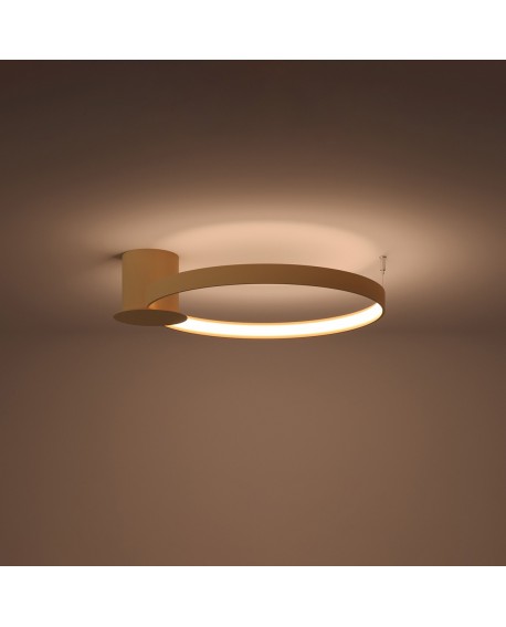 Plafon RIO 55 złoty LED 3000K Sollux TH.222