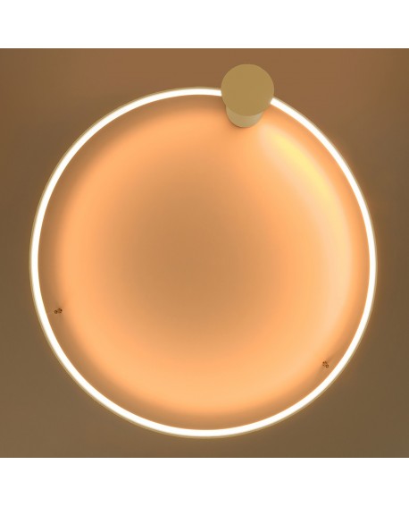 Plafon RIO 55 złoty LED 3000K Sollux TH.222