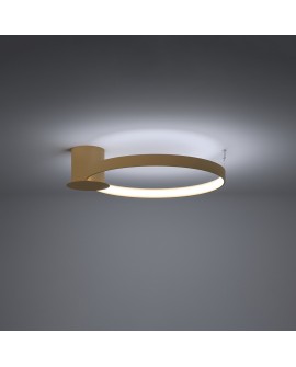 Plafon RIO 55 złoty LED 4000K Sollux TH.223