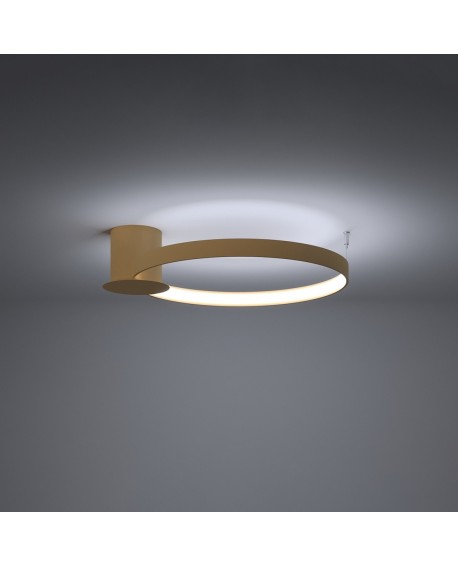 Plafon RIO 55 złoty LED 4000K Sollux TH.223