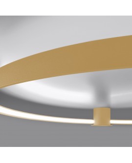Plafon RIO 78 złoty LED 4000K Sollux TH.225