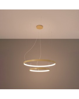 Żyrandol RIO 2 55/78 złoty LED 3000K Sollux TH.214