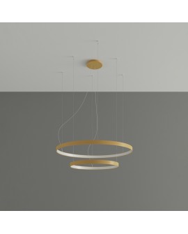 Żyrandol RIO 2 55/78 złoty LED 4000K Sollux TH.268