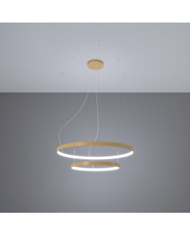 Żyrandol RIO 2 55/78 złoty LED 4000K Sollux TH.268
