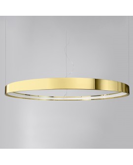 Żyrandol RIO 78 złoty połysk LED 3000K Sollux TH.246