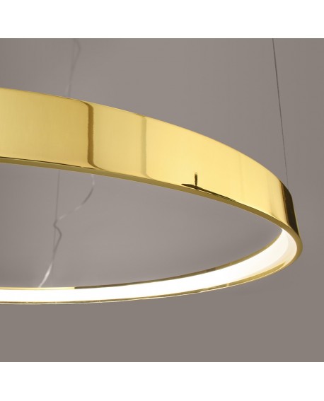 Żyrandol RIO 78 złoty połysk LED 3000K Sollux TH.246