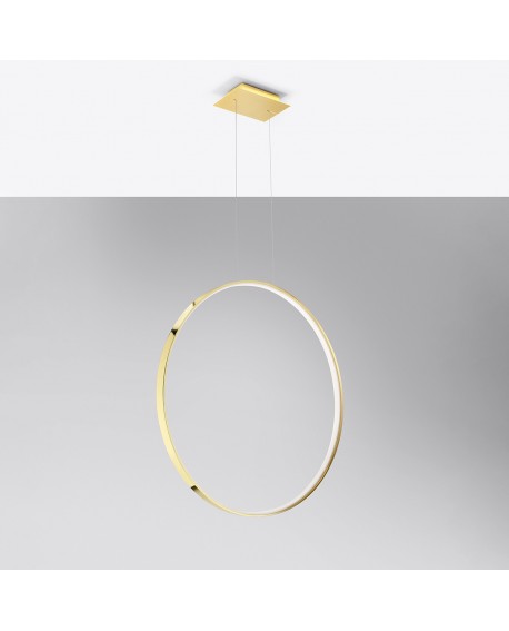 Lampa wisząca RIO 78 złoty połysk LED 3000K Sollux TH.248