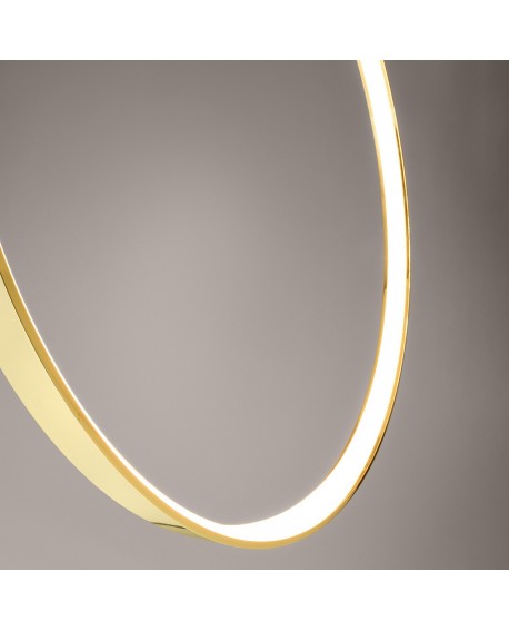 Lampa wisząca RIO 78 złoty połysk LED 3000K Sollux TH.248