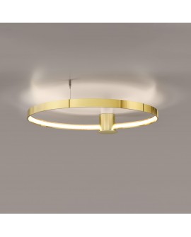 Plafon RIO 78 złoty połysk LED 3000K Sollux TH.252