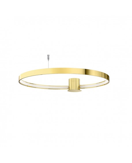 Plafon RIO 78 złoty połysk LED 3000K Sollux TH.252