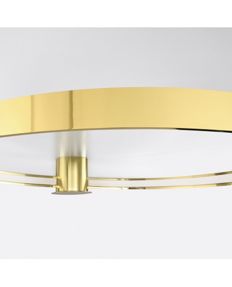 Plafon RIO 78 złoty połysk LED 3000K Sollux TH.252