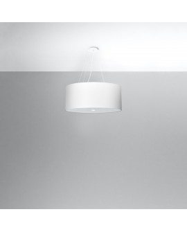 Żyrandol OTTO 60 biały Sollux SL.0787