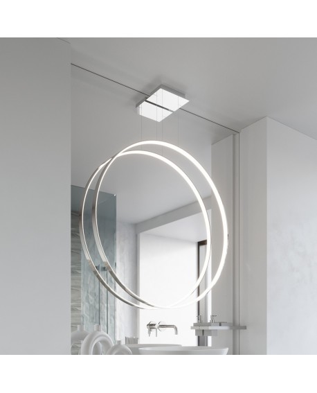 Lampa wisząca RIO 78 chrom LED 4000K Sollux TH.249