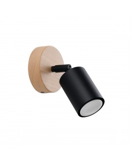 Kinkiet VERDO czarny Sollux SL.1290