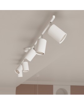 Żyrandol LEMMI 6 biały Sollux SL.1206