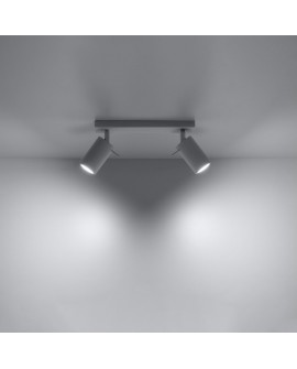 Plafon RING 2 biały Sollux SL.0088