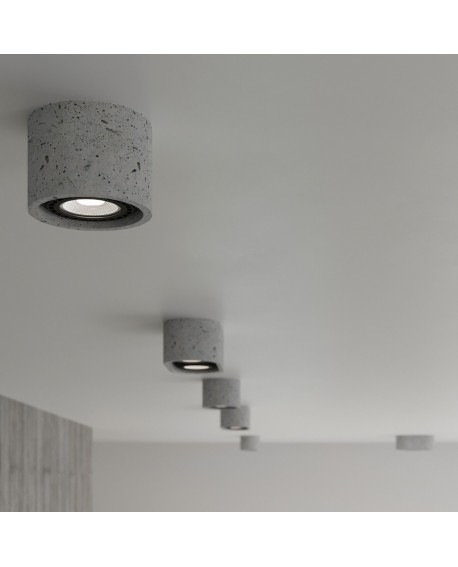 Plafon BASIC 2 beton Sollux SL.0882
