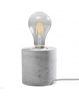 Lampa biurkowa SALGADO beton Sollux SL.0680