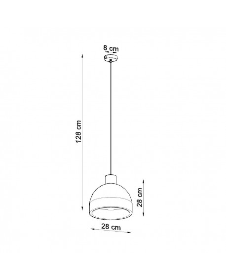 Lampa wisząca DAMASO Sollux SL.0281