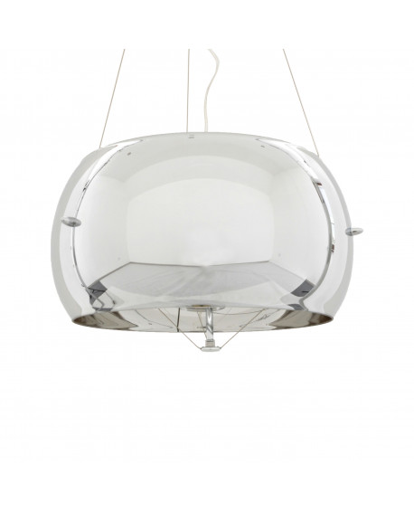 NOWOCZESNA LAMPA WISZĄCA CHROMOWANA STILIO D40