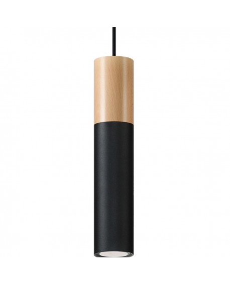 Lampa wisząca PABLO czarna Sollux SL.0632