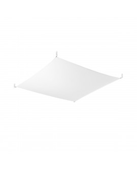 Plafon LUNA 4 biały Sollux SL.0740