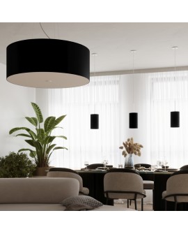 Żyrandol OTTO 60 czarny Sollux SL.0788