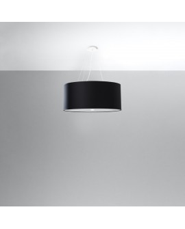 Żyrandol OTTO 60 czarny Sollux SL.0788