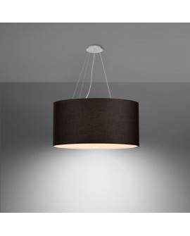 Żyrandol OTTO 60 czarny Sollux SL.0788
