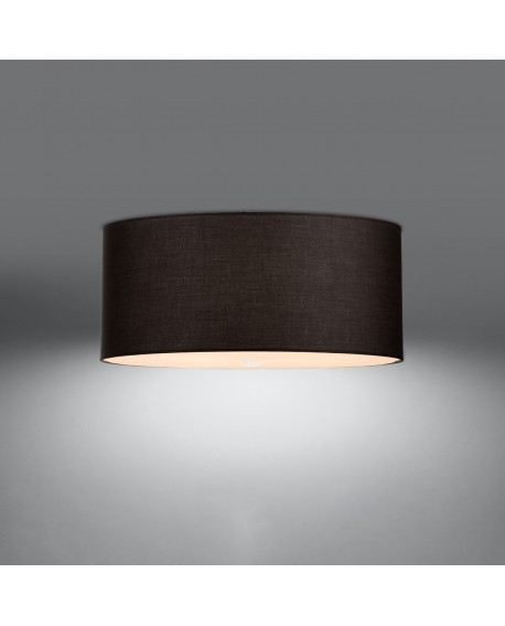 Plafon OTTO 70 czarny Sollux SL.0794