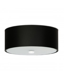 Plafon SKALA 30 czarny Sollux SL.0760