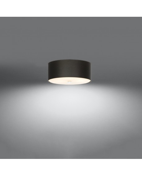 Plafon SKALA 30 czarny Sollux SL.0760