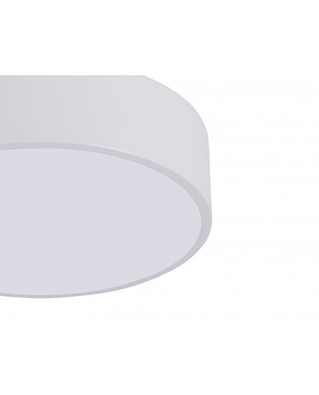 NOWOCZESNA LAMPA SUFITOWA PLAFON BIAŁY ORBO D30 LUMINA DECO