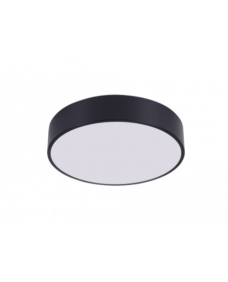NOWOCZESNA LAMPA SUFITOWA PLAFON CZARNY ORBO D40 LUMINA DECO