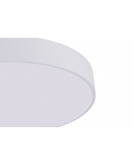 NOWOCZESNA LAMPA SUFITOWA PLAFON BIAŁY ORBO D50 LUMINA DECO
