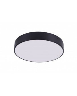 NOWOCZESNA LAMPA SUFITOWA PLAFON CZARNY ORBO D50 LUMINA DECO
