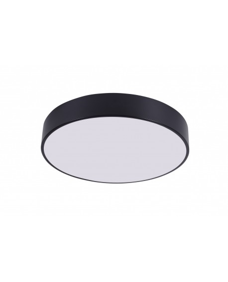 NOWOCZESNA LAMPA SUFITOWA PLAFON CZARNY ORBO D50 LUMINA DECO
