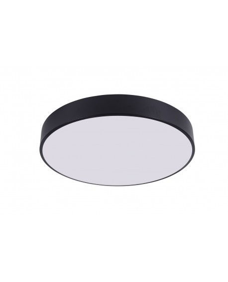 NOWOCZESNA LAMPA SUFITOWA PLAFON CZARNY ORBO D60 LUMINA DECO