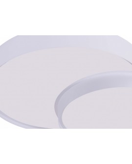 NOWOCZESNA LAMPA SUFITOWA PLAFON BIAŁY ORBO DUO D48 LUMINA DECO
