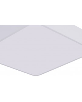 NOWOCZESNA LAMPA SUFITOWA PLAFON BIAŁY CUBO D40 LUMINA DECO