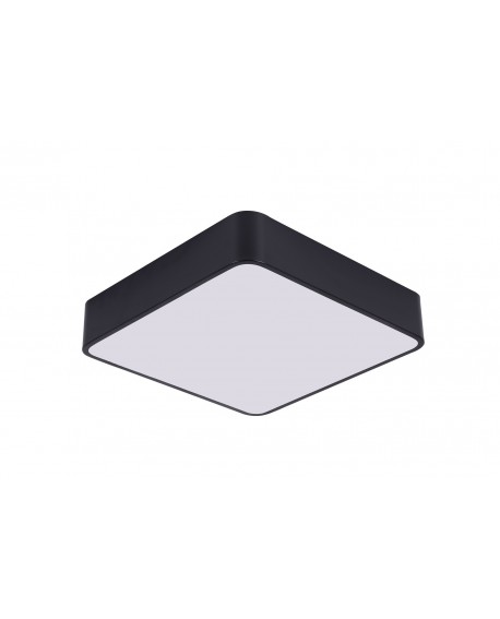 NOWOCZESNA LAMPA SUFITOWA PLAFON CZARNY CUBO D40 LUMINA DECO