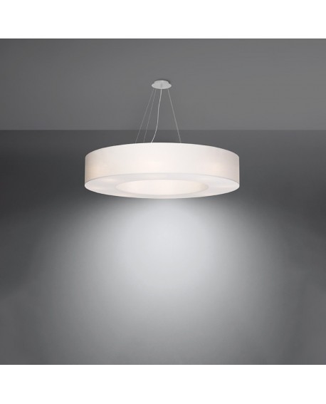 Żyrandol SATURNO 90 biały Sollux SL.0795