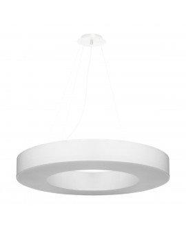 Żyrandol SATURNO SLIM 70 biały Sollux SL.0753