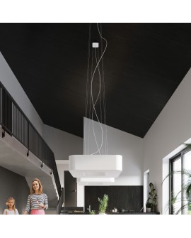 Żyrandol URANO 60 biały Sollux SL.0783