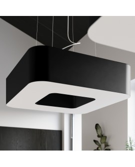 Żyrandol URANO 60 czarny Sollux SL.0784