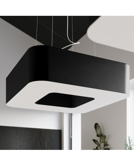 Żyrandol URANO 60 czarny Sollux SL.0784